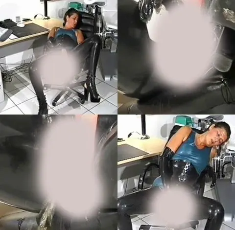 In Gummi geil abgepisst