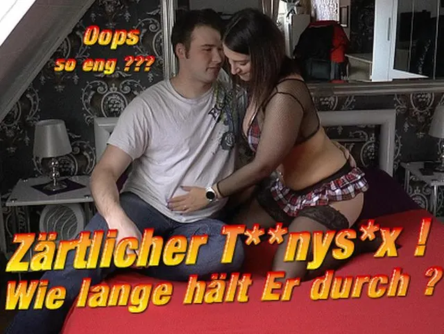 Zärtlicher Teenysex ! Wie lange hält Er durch ???