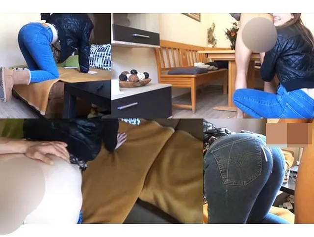 Vorm Unterricht*Jeans-Quicky mit Looserstiefbruder!!!