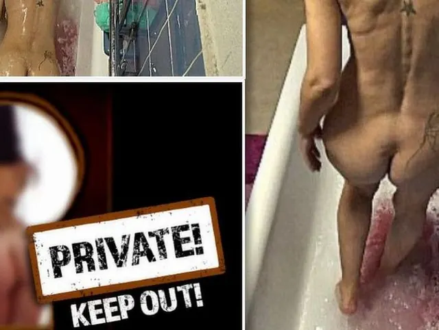 Heimlich beim masturbieren in der Badewanne gefilmt!