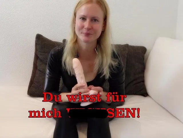 Du wirst für mich WICHSEN!!!
