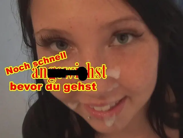 Nochmal angewichst bevor du gehst.