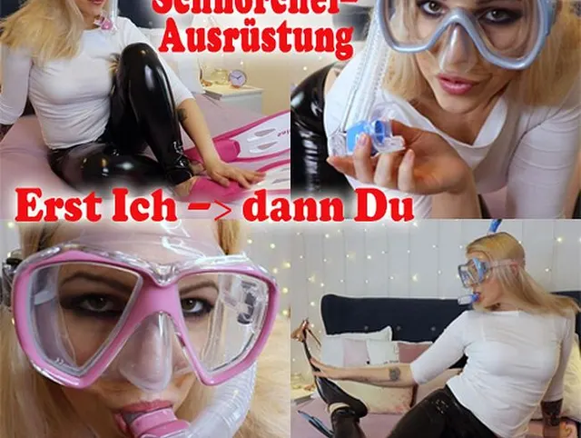 WICHSEN in Schnorchel-Ausrüstung – Erst ich, dann du !