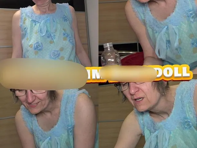 Handjob im Babydoll