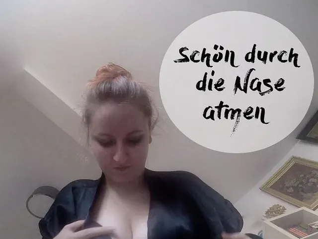 Schön durch die Nase atmen!