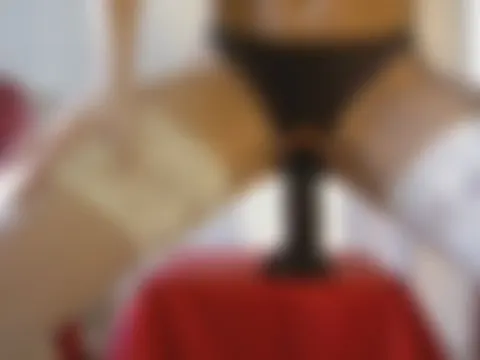 Bei Dem Höschen brauchte ich es hart
