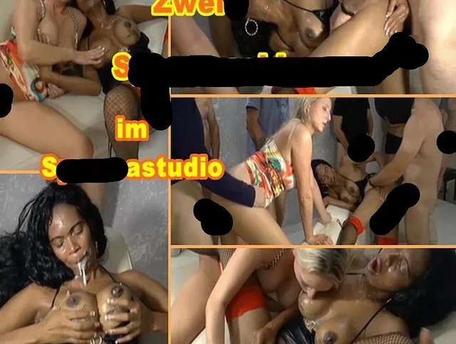 Spermafinale mit Schokobebe im Spermastudio Teil 5