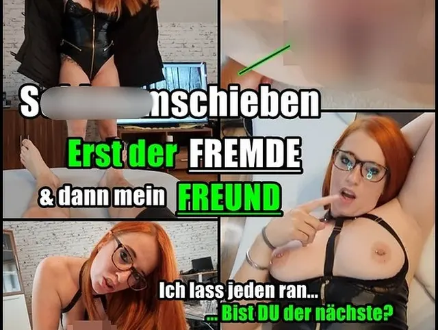 SCHLAMMSCHIEBEN ... Erst der FREMDE & dann mein FREUND!