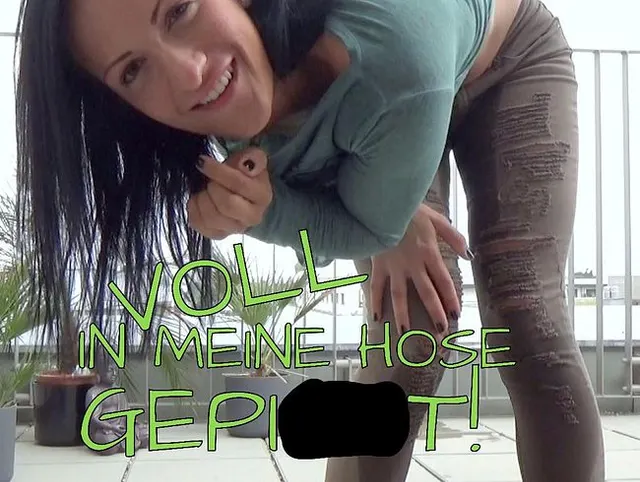 Voll in meine Hose gepisst!!!