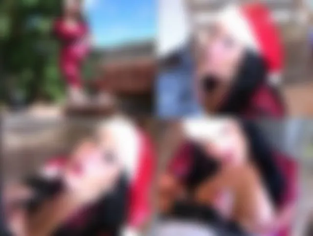 Blojob Weihnachtsfrau auf Gran Canaria