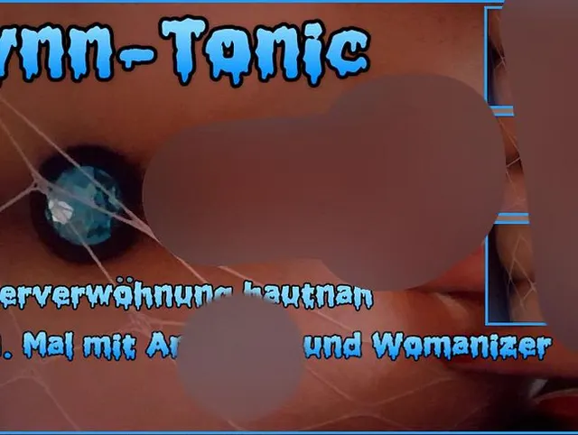 Kitzlerverwöhnung hautnah - Das 1. Mal mit Anal Plug und Womanizer!