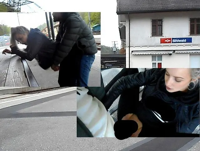 Am Bahnhof rücksichtslos gefickt!