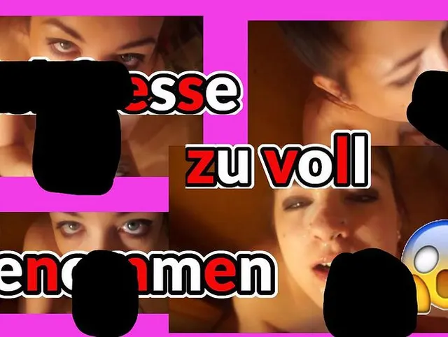 Fickfresse zu voll genommen