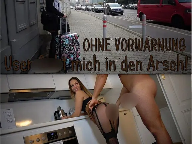 User fickt mich OHNE VORWARNUNG in den Arsch!