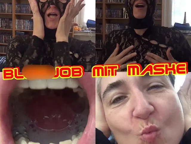 Blowjob mit Maske