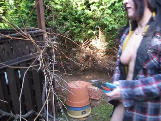 Gartenarbeit macht geilllllll