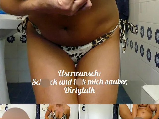 Userwunsch: Schluck und leck mich sauber, Dirtytalk