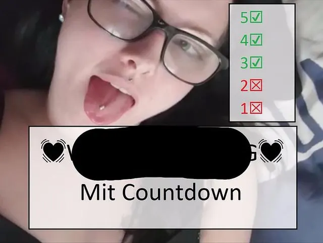 Wichsanleitung mit Countdown