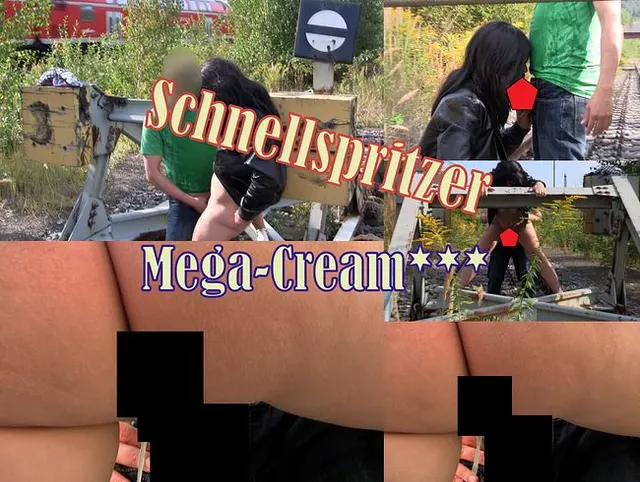 Schnellspritzer-Mega-Creampie