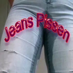 Jeans Pissen
