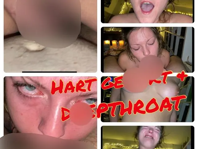 Deepthroat & extrem harter Fick