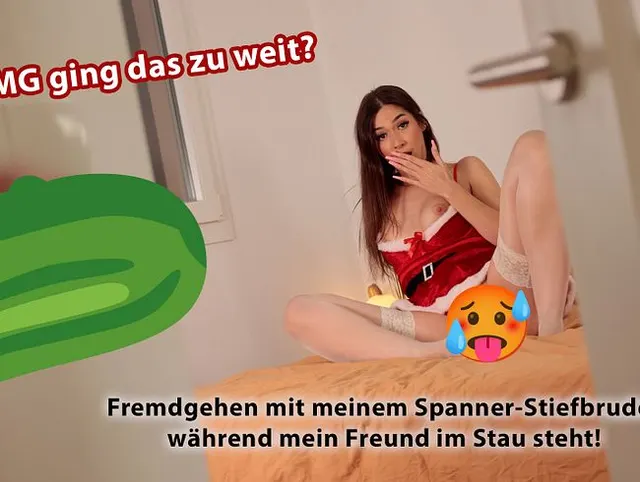 OMG ging das zu weit? Fremdfick mit meinem Stiefbruder während mein Freund im Stau steht!