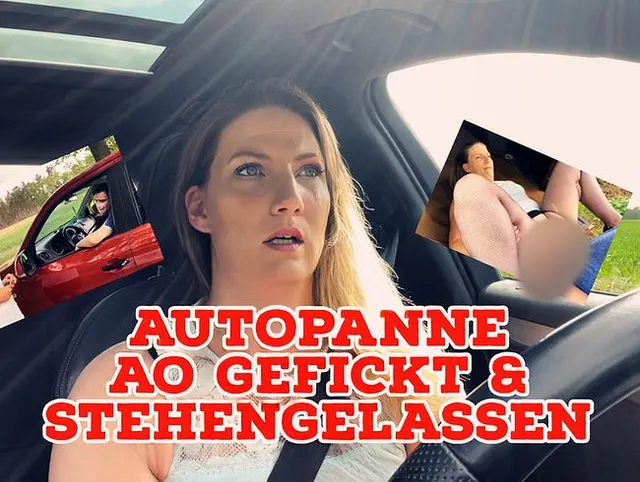 Autopanne - AO gefickt - Stehengelassen