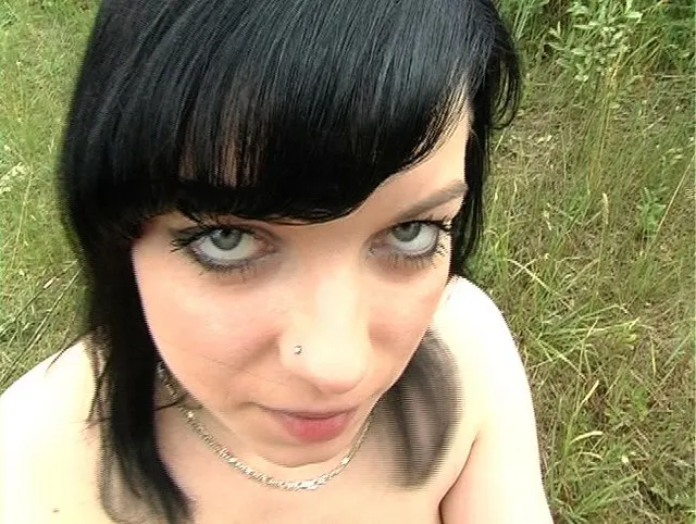OUTDOOR BLOWJOB! Ich war ganz nackt!!!