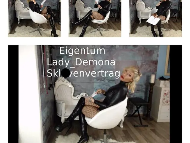 Sklavenvertrag Eigentum Lady_Demona