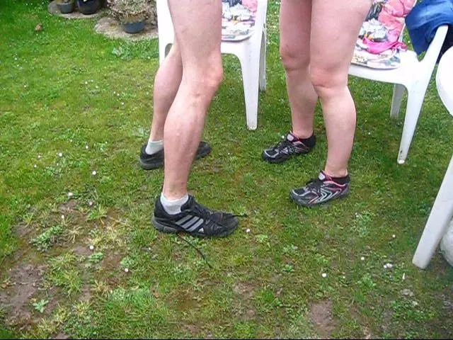 Der Ritt auf den Gartenstuhl....