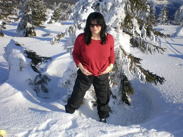 Orgasmus im Schnee