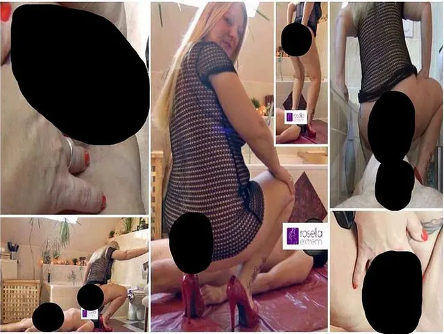 Lebendes Klomaul vollgepisst! Pisse schlucken Deluxe!