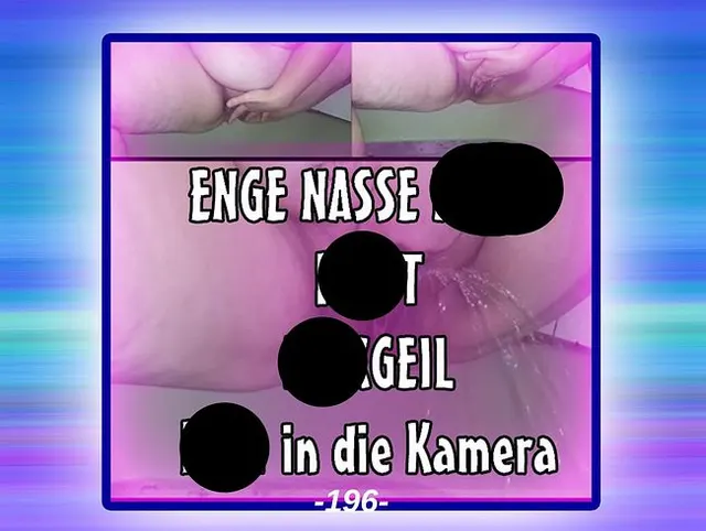 ErsteMal in die Kamera