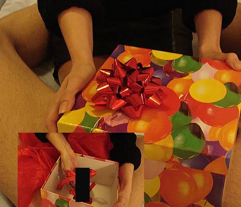 Mausi macht sich ein Geschenk!
