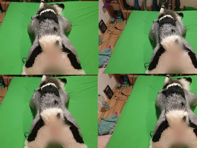 Fickmaschine von hinten