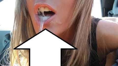 Mittendrin statt nur dabei!POV Blowjob+Mega Cumshot in den Mund!