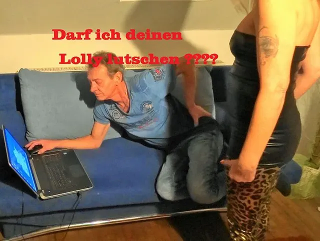 Darf ich deinen lutschen ???