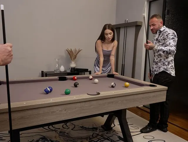 Treffen mit Snake-Dave und Freundin... Billard Einsatz verhilft mir zum MMF AO Dreier