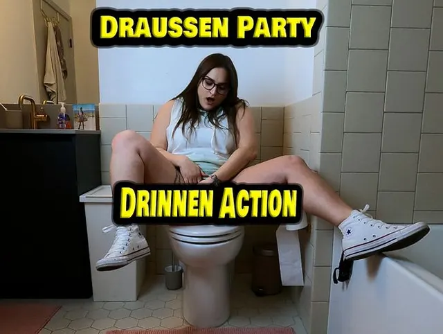 Draußen Party, drinnen Action