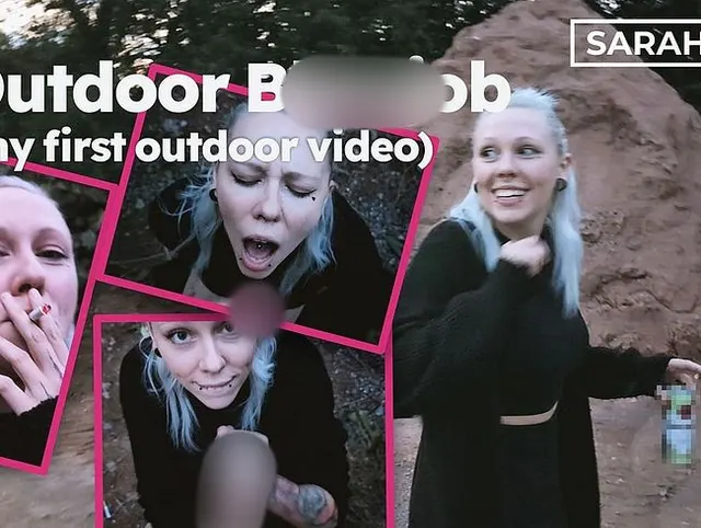 War das riskant: Mein erster Blowjob im Freien (POV)