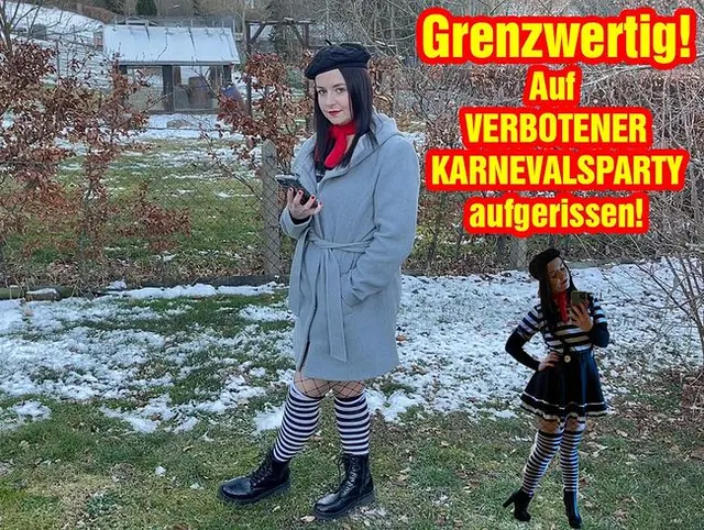 GRENZWERTIG! Auf verbotener Karnevalsparty abgeschleppt!