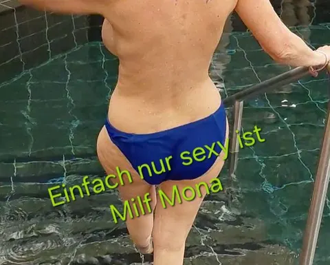Mona ist nicht nur eine geile Milf,sie ist vorallem eine sexy Lady