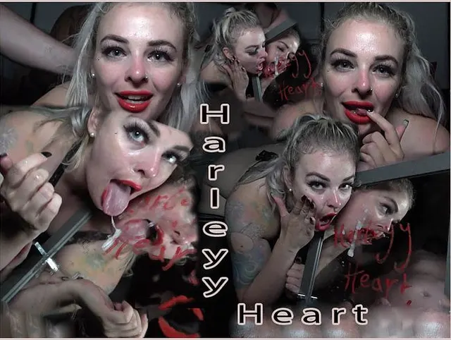 Teil 4 Harleyy Heart in der Dunkelkammer voll gerotzt