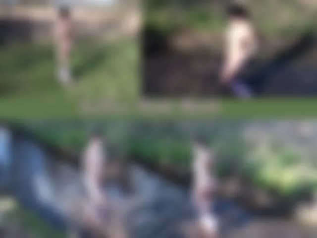 Rubber Boots naked walk! (Softcore)