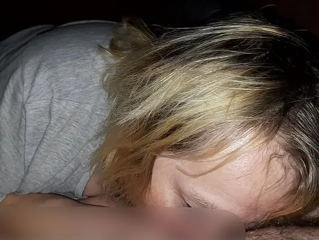 Liebevoller gute Nachtlutsch