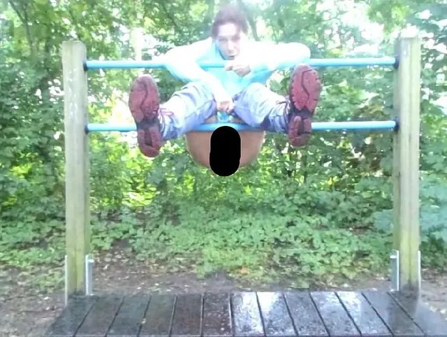 Pissen beim Joggen