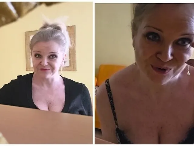 Riesin POV Blonde MILF