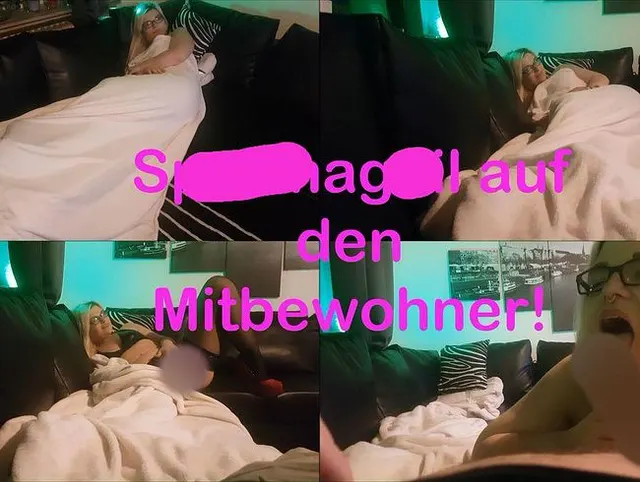 Spermageil auf den Mitbewohner!