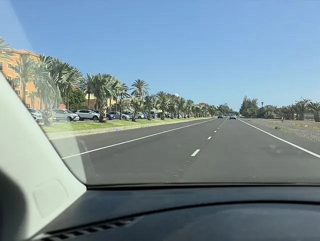 heißer Urlaubstart direkt nach dem Flughafen - Ich lutsche schon auf dem weg zum Hotel