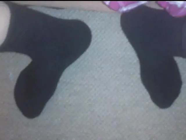 Kaputte Pantyhose